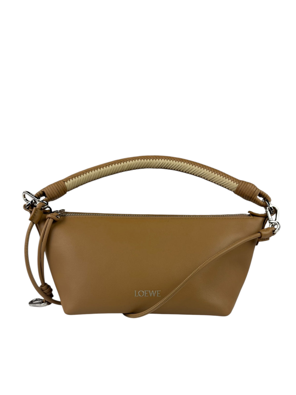 Loewe Beige Lambskin Cala Mini Two-Way Bag