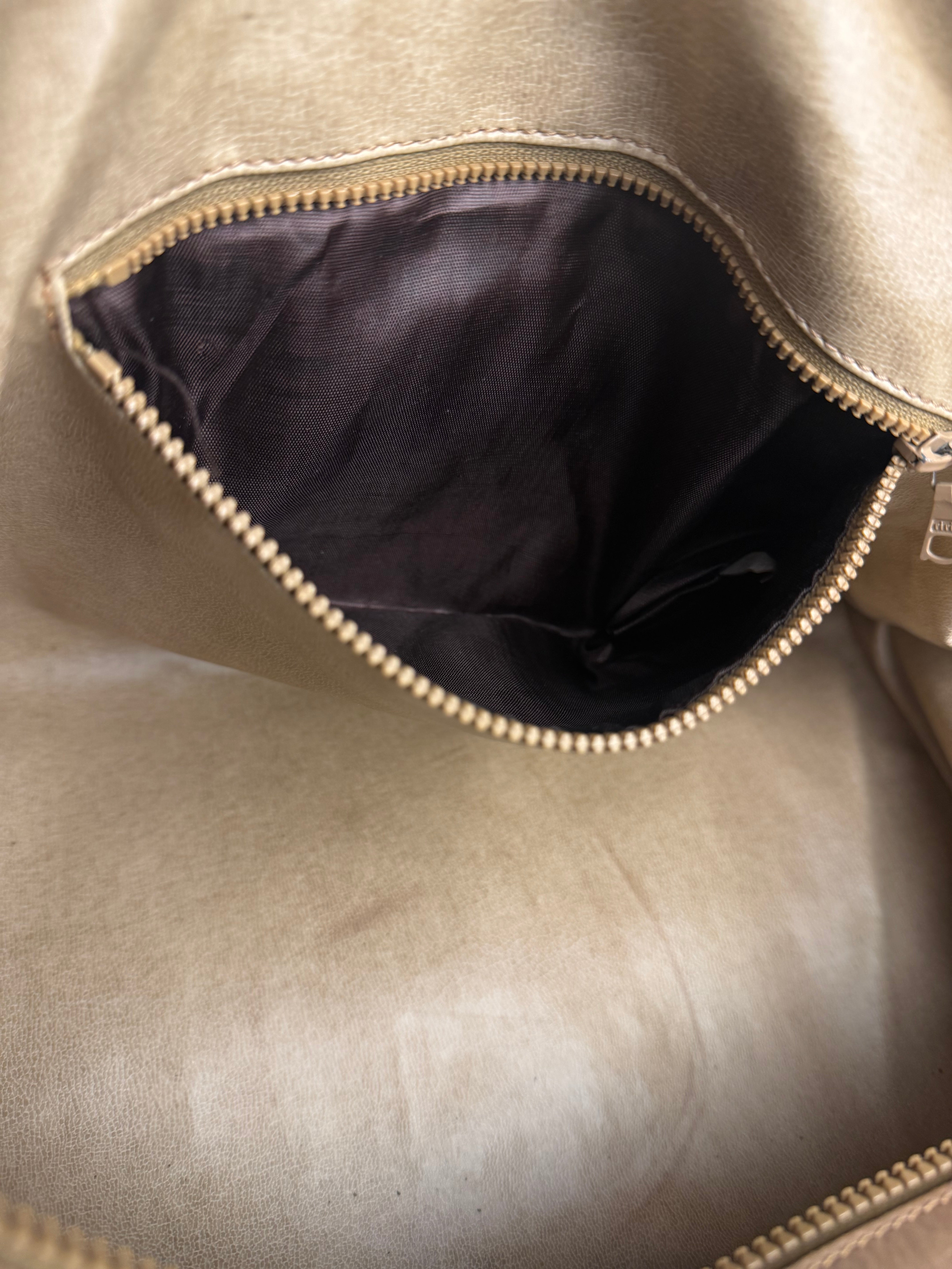 Celine PVC Beige Boston Bag