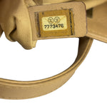 Chanel Turnlock CC Tan Leather Tote 2002