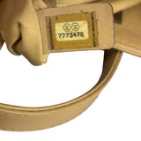 Chanel Turnlock CC Tan Leather Tote 2002