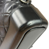 Chanel Black Quilted Leather Small Gabrielle Hobo Bag 2019