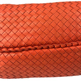 Bottega Veneta Orange Intrecciato Hobo Bag