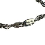 Vivienne Westwood Silver Bas Relief Pendant Necklace
