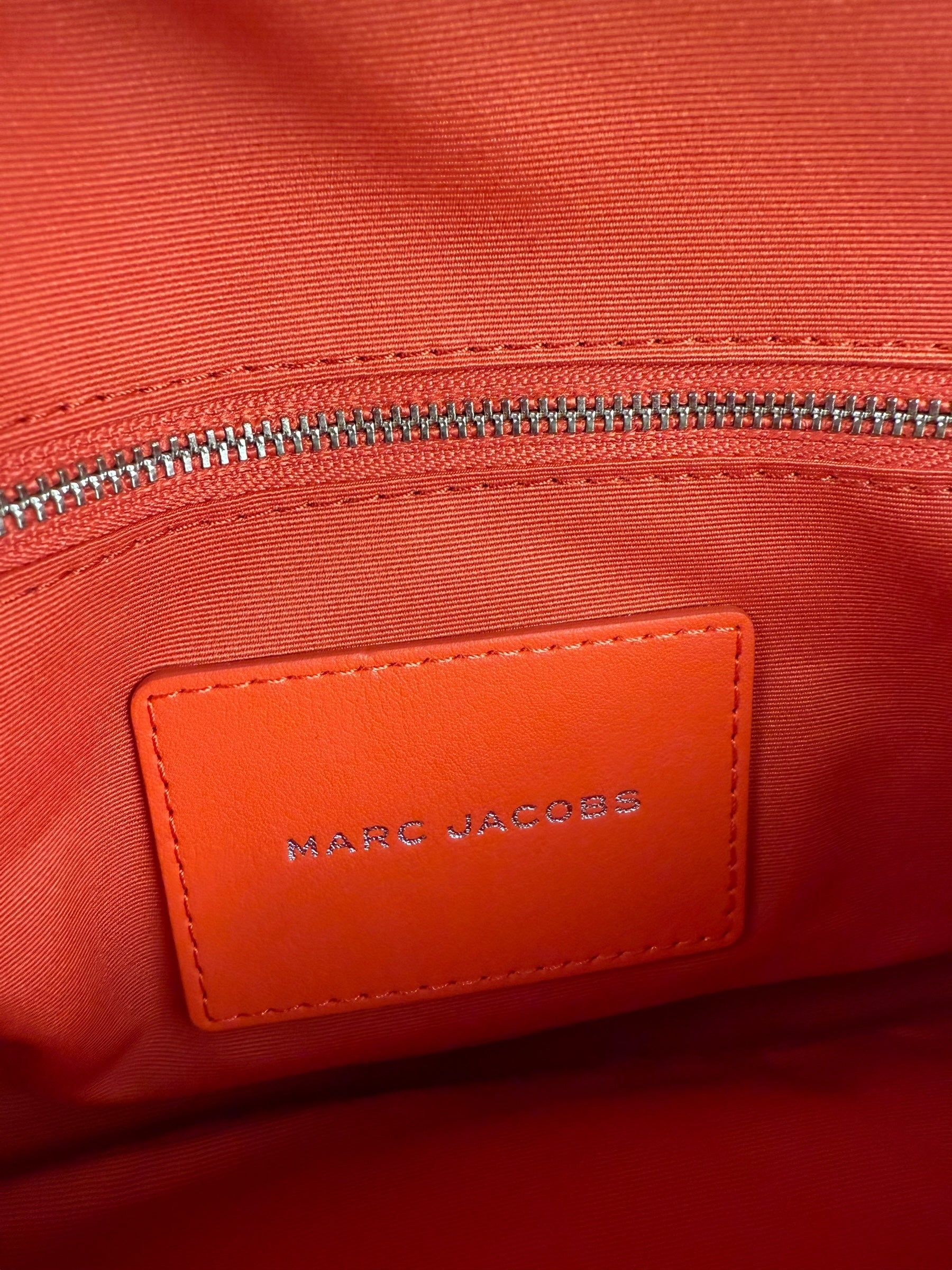 Marc Jacobs The J Electric Orange Crossbody Bag