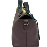 Fendi Burgundy By The Way 2 Way Boston Bag
