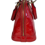 Louis Vuitton Red Vernis Alma BB Handbag