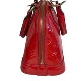 Louis Vuitton Red Vernis Alma BB Handbag