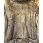 Saga Brown Mink Fur/Fox Fur Trim Coat