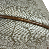 Christian Dior Vintage Beige Honeycomb Boston Bag