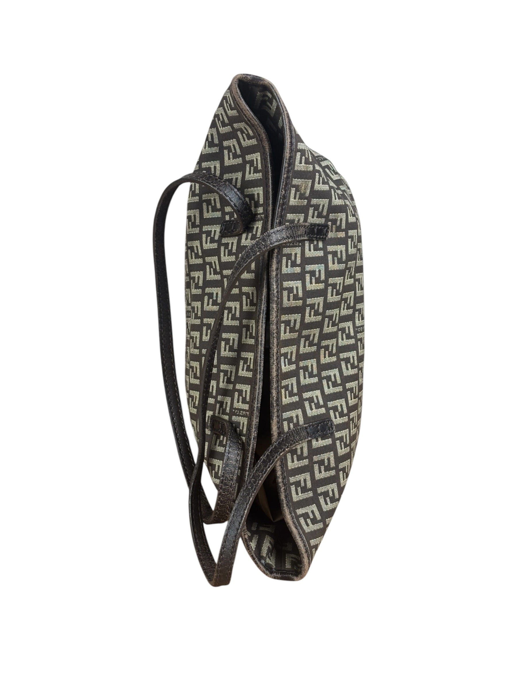 Fendi Vintage FF Zucchino Tote Bag