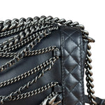 Chanel Black Enchained Boy Bag 2013