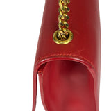 Yves Saint Laurent Red Leather Medium Kate Shoulder Bag