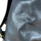 Coach black Leather Backpack