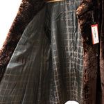 Vintage Brown Chinchilla Fur Coat