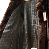 Vintage Brown Chinchilla Fur Coat