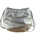 Loewe Gold Leather Anagram Shoulder Bag