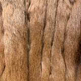 Malvoisie Vintage Brown Fur Coat