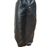 Chanel Black Quilted Leather 22 Chain Hobo Bag 2021