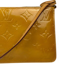 Louis Vuitton Monogram Vernis Pochette Yellow