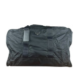 Prada Black Nylon Vintage Duffle Bag