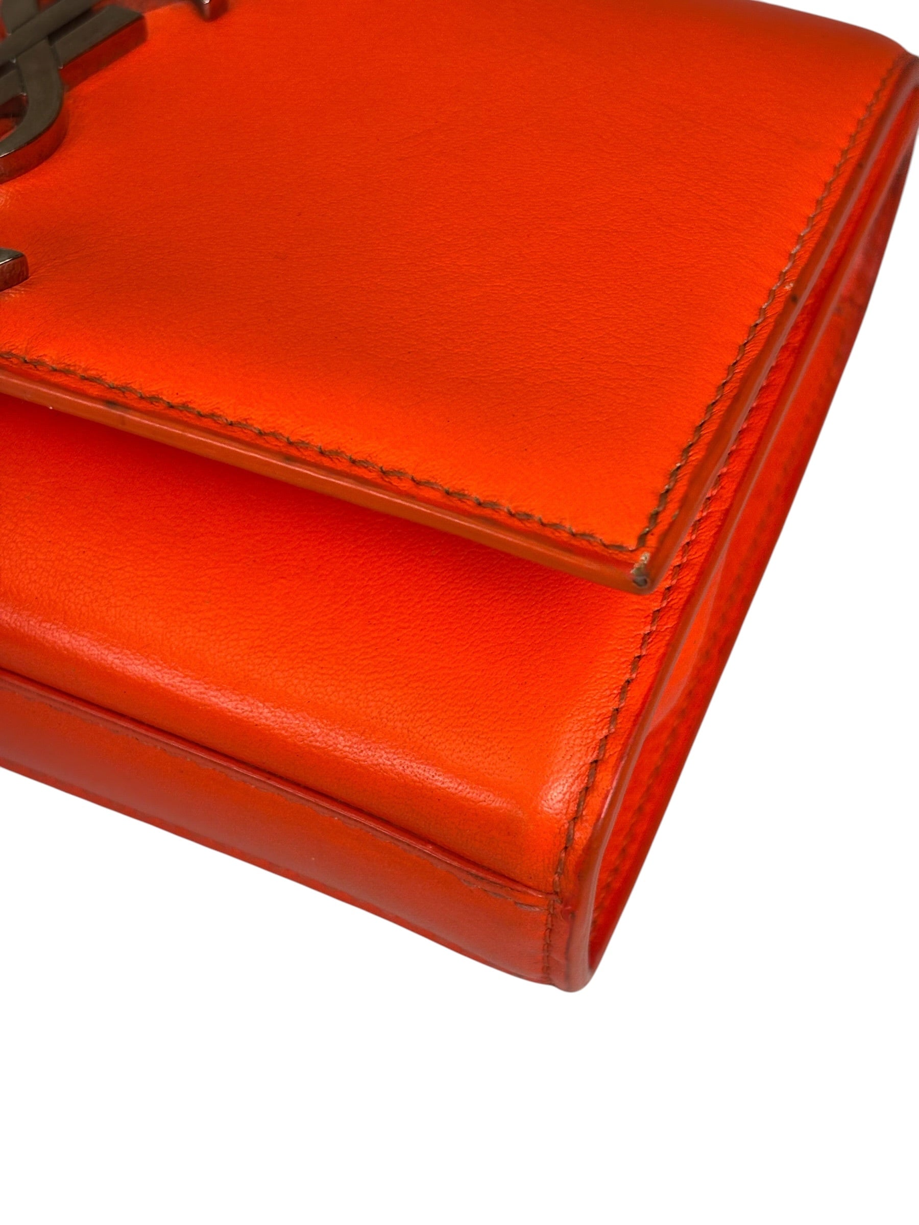 Yves Saint Laurent Orange Small Kate Crossbody Bag