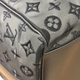 Louis Vuitton x Virgil Abloh Black Leather Trim Monogram Keepall 50