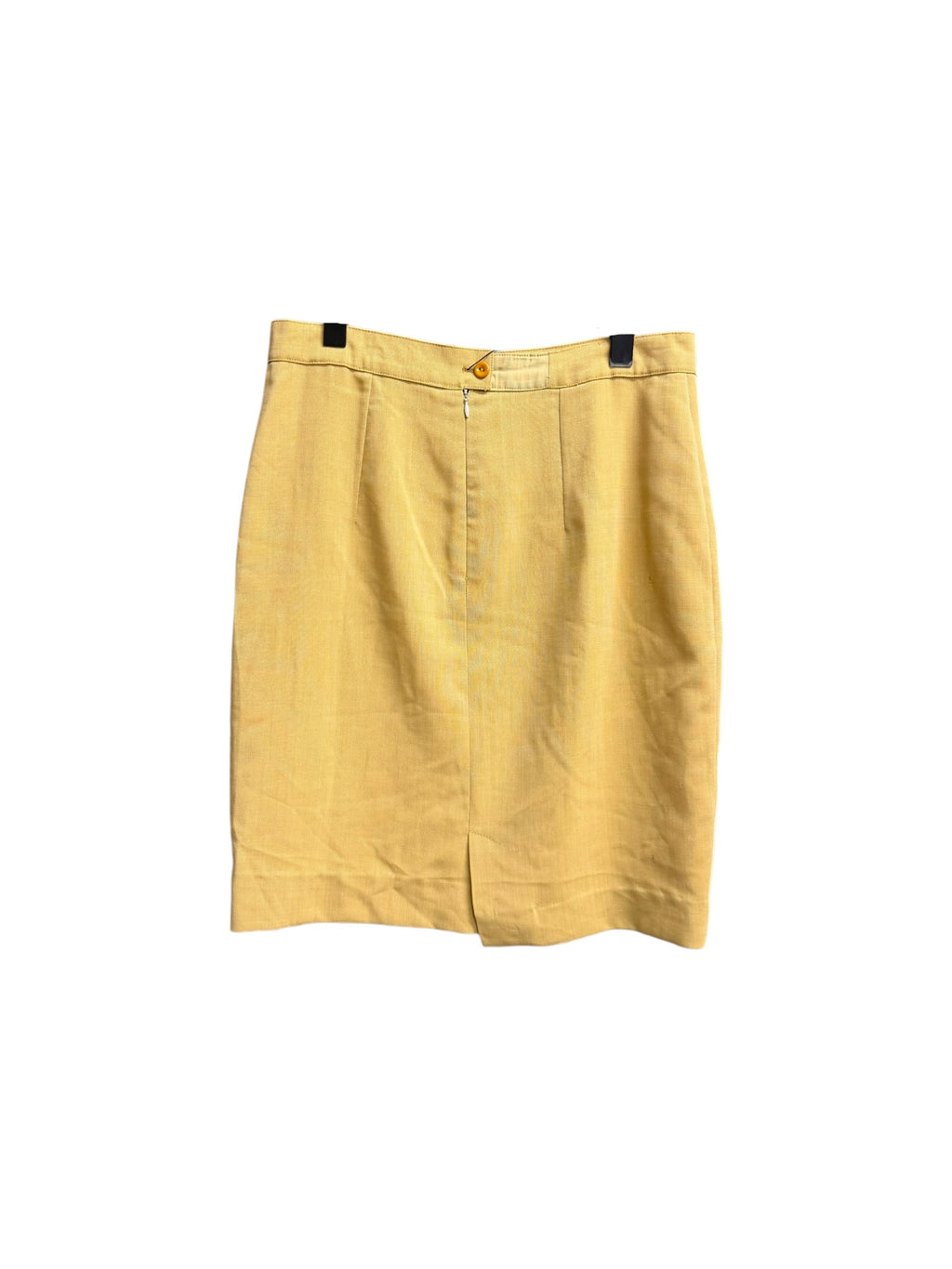 Vintage Burberry's Beige Cotton Twill Skirt