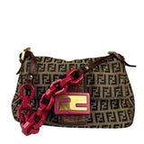 Fendi Vintage Zucchino Mamma Baguette