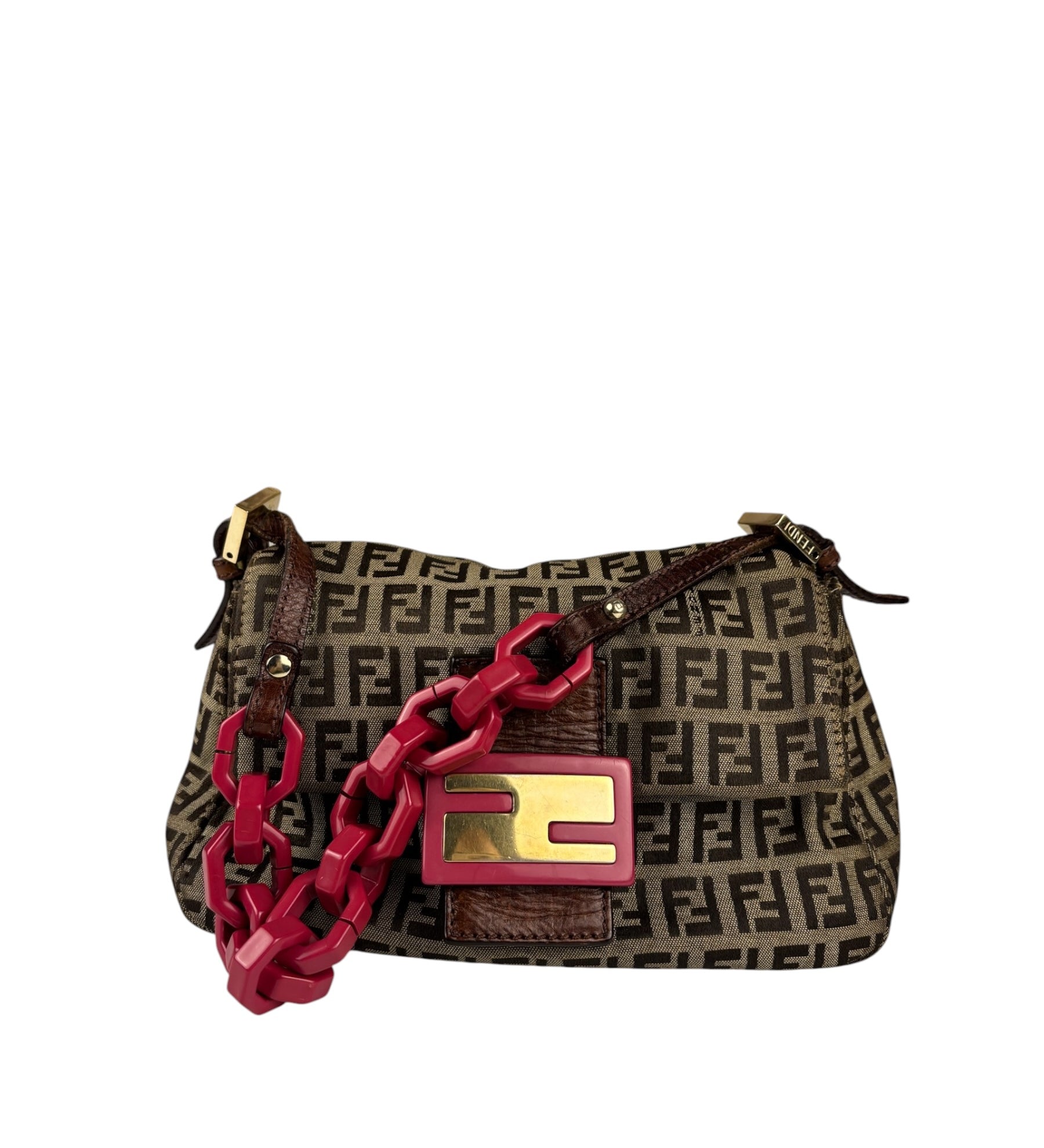 Fendi Vintage Zucchino Mamma Baguette
