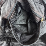 Prada Black Nylon Weekender Bag