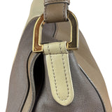 Fendi Colorblock Leather Two-Way Flap Bag