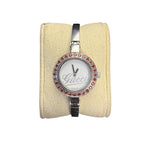Gucci 105 YA105534 Bangle Garnet Bezel