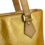 Louis Vuitton Yellow Vernis Houston Tote MM