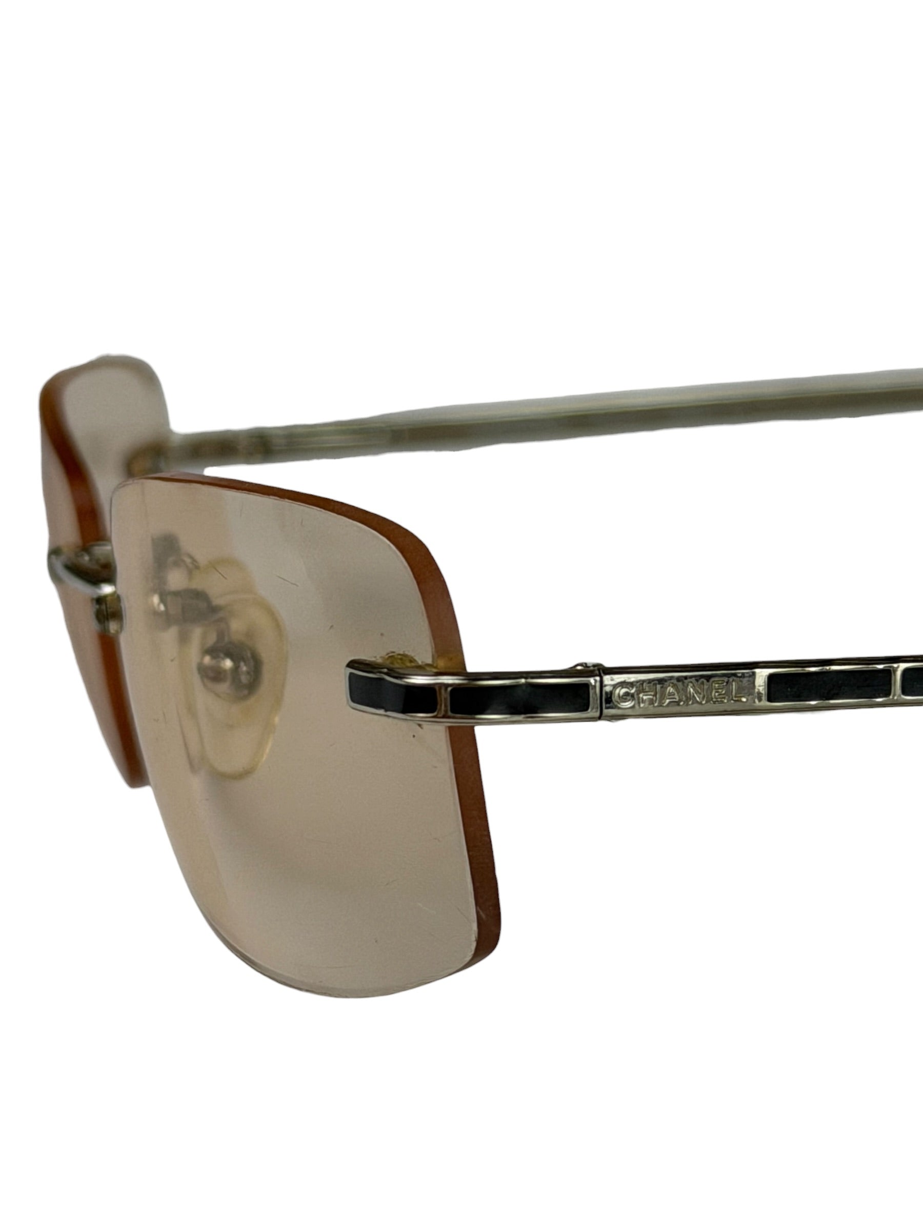 Chanel Vintage Rimeless Sunglasses 2116T
