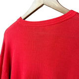 Christian Dior Sport Red Vintage Logo Sweater