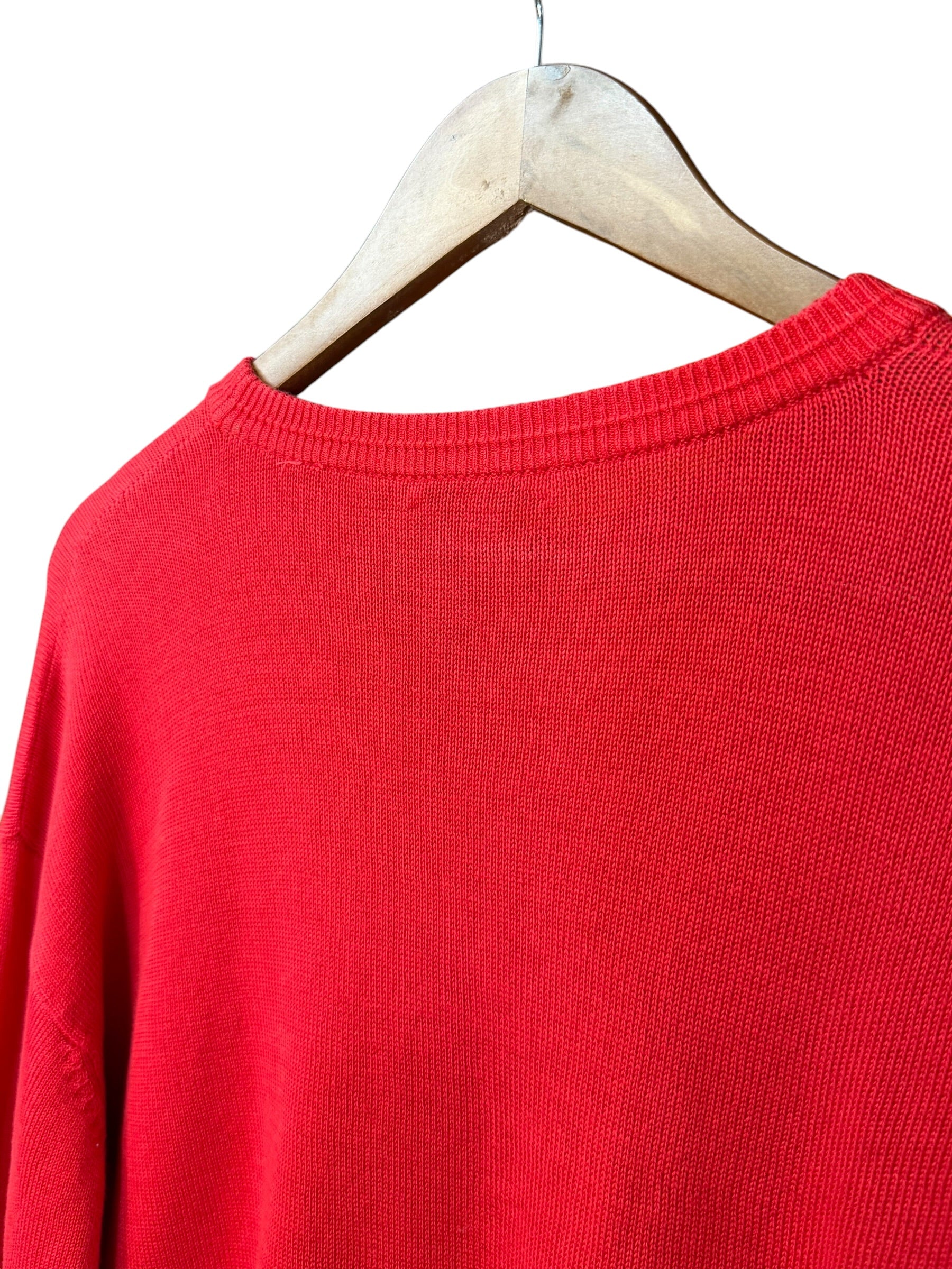 Christian Dior Sport Red Vintage Logo Sweater