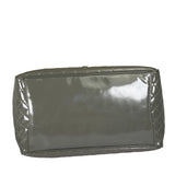 Chanel Grey Patent Leather Mademoiselle Kelly Flap Bag 2008