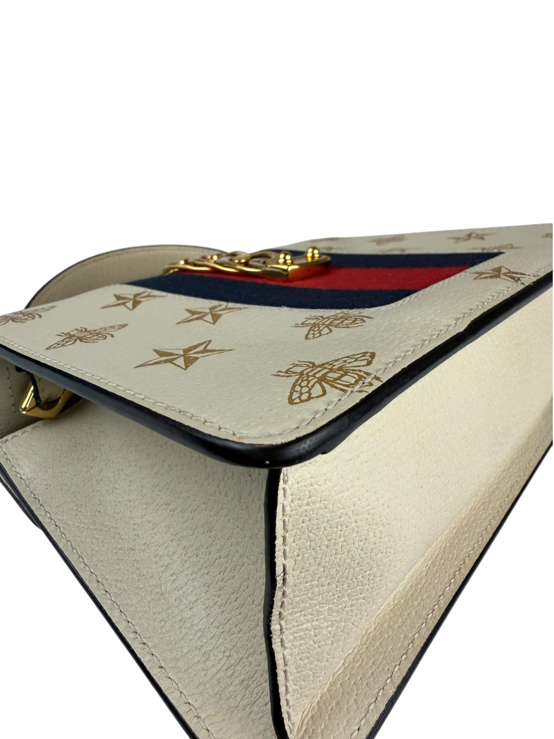 Gucci Sylvie Bee Star Mini 2-Way Bag
