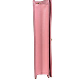 Prada Pink Saffiano Leather Wallet On Chain