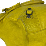 Balenciaga Yellow Leather Classic City Bag