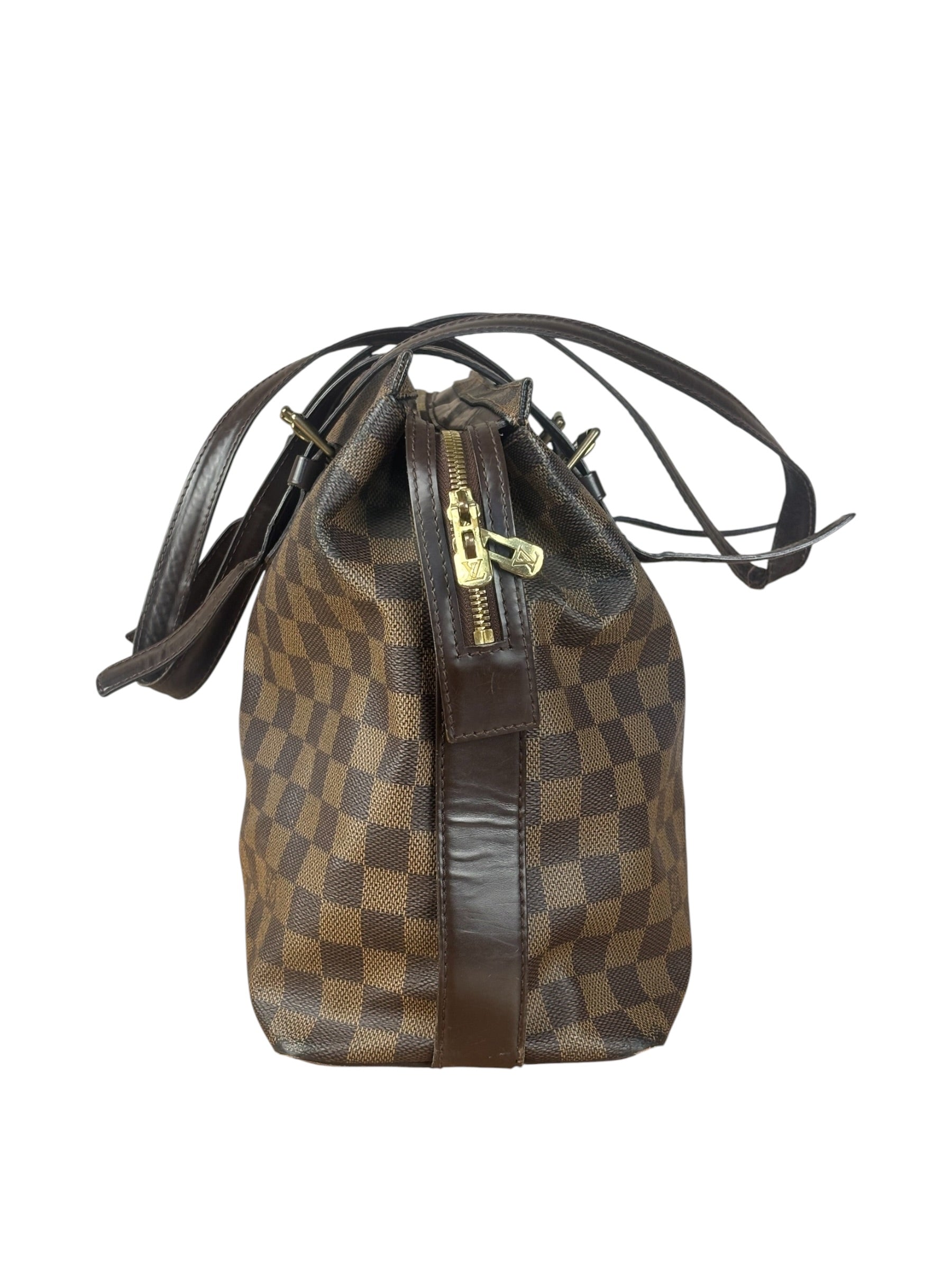 Louis Vuitton Damier Ebene Columbine Shoulder/Tote Bag