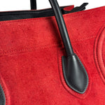 Celine Suede Luggage Phantom Tote Bag