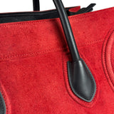 Celine Suede Luggage Phantom Tote Bag