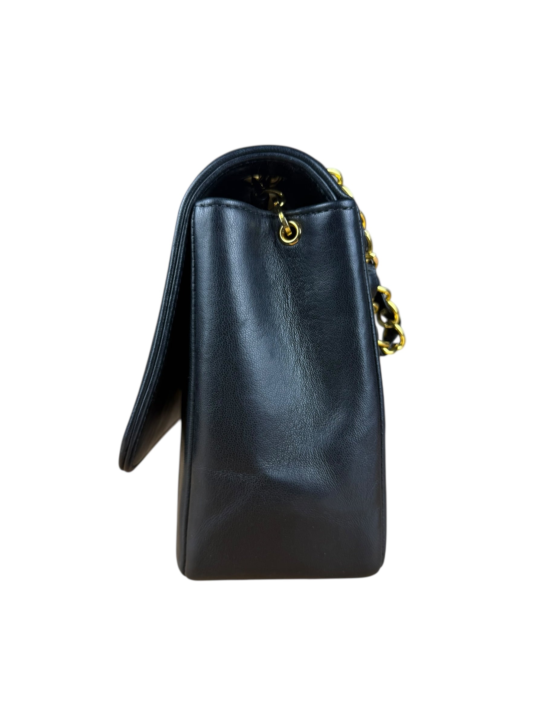 Chanel CC Vertical Quilt Lambskin Flap Bag 2016