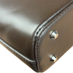 Burberry Brown Leather Shoulder Bag