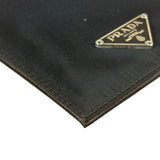 Prada Black Tessuto Nylon Card Holder/Wallet