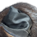 Grosvenor Canada Brown Striped Mink Fur