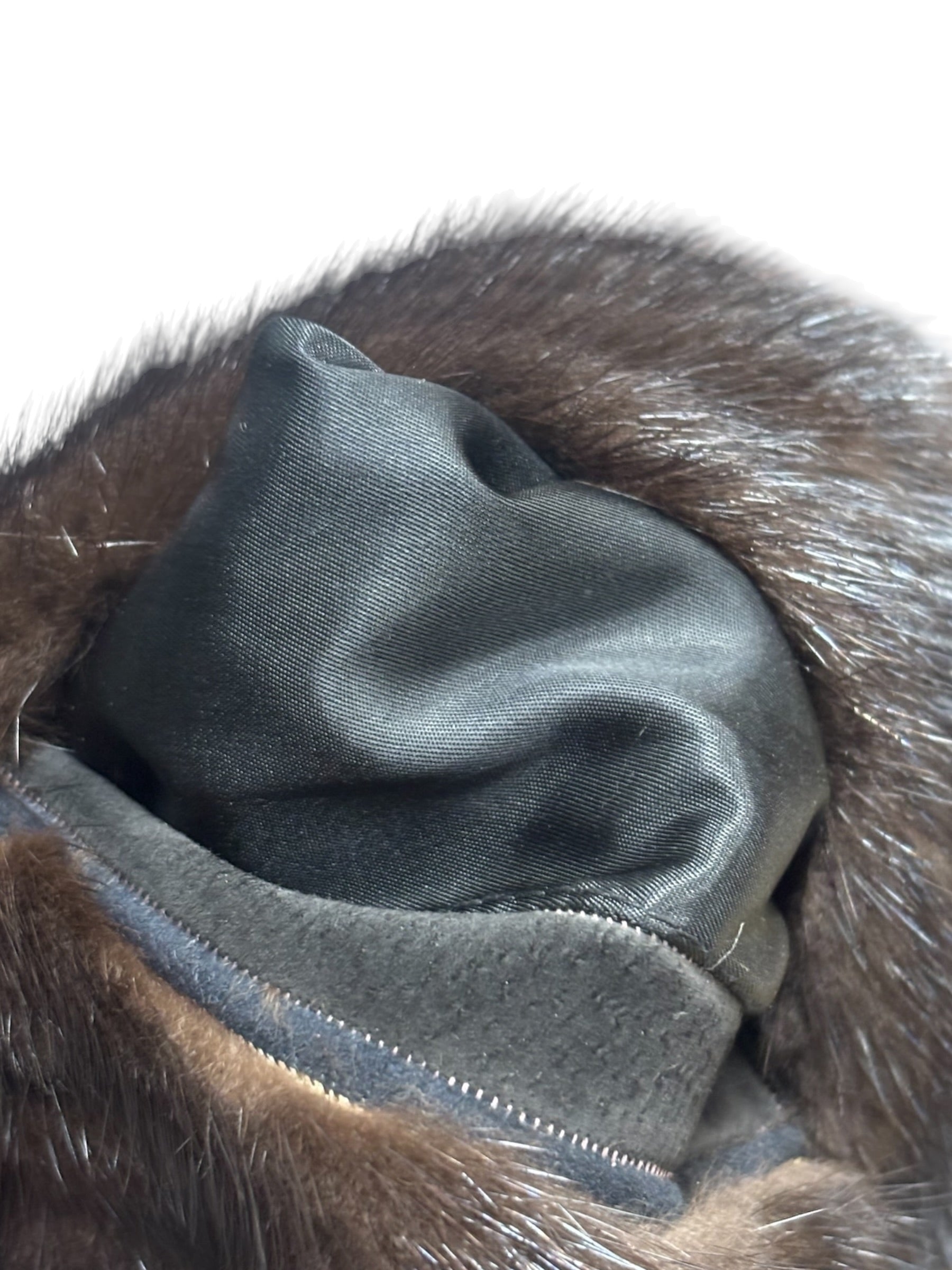 Grosvenor Canada Brown Striped Mink Fur