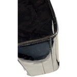 Off-White Black Patent Leather Kids Butterfly Bookish Two-Way Bag