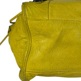 Balenciaga Yellow Leather Classic City Bag